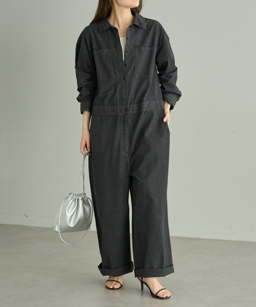 PUAL CE CIN(ピュアルセシン)の「合皮巾着バッグ(ショルダーバッグ・レディース・ブラック/シルバー/グレイッシュベージュ・FREE)」の20枚目の写真