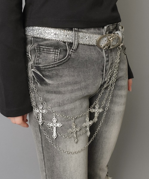 ウォレットチェーン/3連クロス（ウォレットチェーン）｜SPINNS