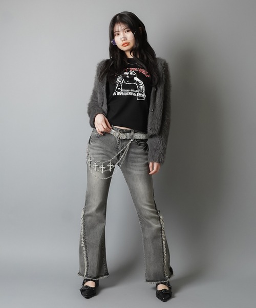 ウォレットチェーン　クロス　ラスト２点！ SPINNS（スピンズ） ウォレットチェーン ウォレットチェーン/クロス3連