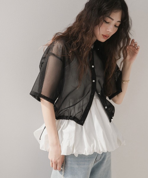 セール】カップ付きバルーンタンクトップ（Tシャツ/カットソー
