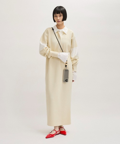 ADAM ET ROPE'（アダムエロペ）の「フィッシュネットハイソックス（ソックス/靴下・レディース・ダークブラウン/ホワイト系その他5/チャコールグレー・FREE）」の4枚目の写真