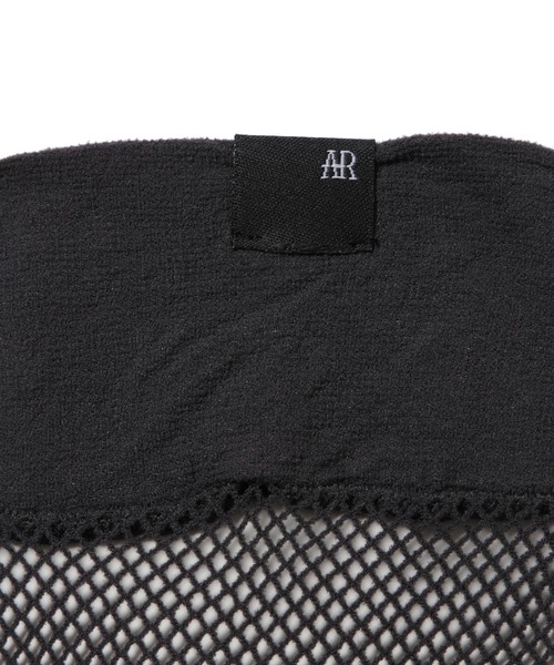 ADAM ET ROPE'（アダムエロペ）の「フィッシュネットハイソックス（ソックス/靴下・レディース・ダークブラウン/ホワイト系その他5/チャコールグレー・FREE）」の13枚目の写真