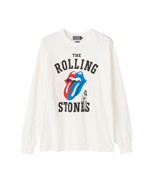 ヒステリックグラマー × THE ROLLING STONES 長袖Tシャツ