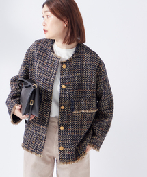 《SP》GIOLICAツイードWIDE ジャケット