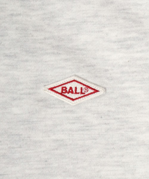BALL(ボール)の「2026AW BALL/ボール 裏毛 ワンポイントロゴ ワッペン刺繍 スウェットフルジップパーカー レディース メンズ トレーナー(パーカー・メンズ・ブラック/アッシュグレー/グレー/ネイビー・LL/M/L)」の17枚目の写真