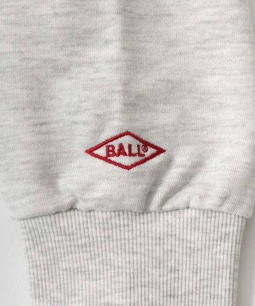 BALL(ボール)の「2026AW BALL/ボール 裏毛 ワンポイントロゴ ワッペン刺繍 スウェットフルジップパーカー レディース メンズ トレーナー(パーカー・メンズ・ブラック/アッシュグレー/グレー/ネイビー・LL/M/L)」の20枚目の写真