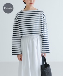 Le Minor | 『別注』Le minor×UR　Border cropped T-shirts(Tシャツ/カットソー)