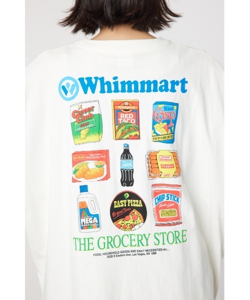 RODEO CROWNS WIDE BOWL（ロデオクラウンズワイドボウル）の「Whimmart ロングスリーブTシャツ（Tシャツ/カットソー・レディース・オフホワイト/ブラック/イエロー・FREE）」の14枚目の写真
