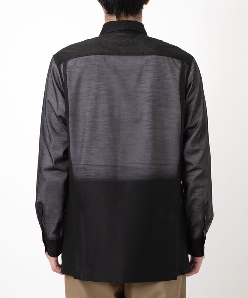 TAAKK（ターク）の「【TAAKK/ターク】SHIRTS JACKET（シャツ/ブラウス・メンズ・ブラック・3/2）」の3枚目の写真