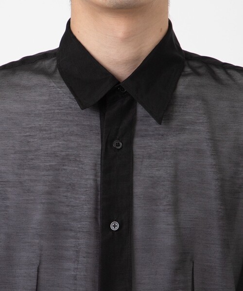 TAAKK（ターク）の「【TAAKK/ターク】SHIRTS JACKET（シャツ/ブラウス・メンズ・ブラック・3/2）」の4枚目の写真