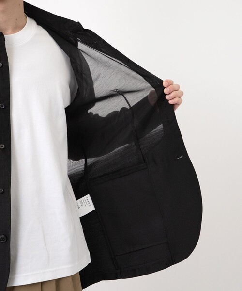 TAAKK（ターク）の「【TAAKK/ターク】SHIRTS JACKET（シャツ/ブラウス・メンズ・ブラック・3/2）」の11枚目の写真