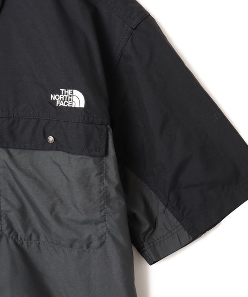 THE NORTH FACE（ザノースフェイス）の「THE NORTH FACE S/S NUPTSE SHIRT / ザ・ノース・フェイス ショートスリーブ ヌプシ シャツ（シャツ/ブラウス・メンズ・ベージュ/ブラック/グレー・L/M/XL）」の5枚目の写真