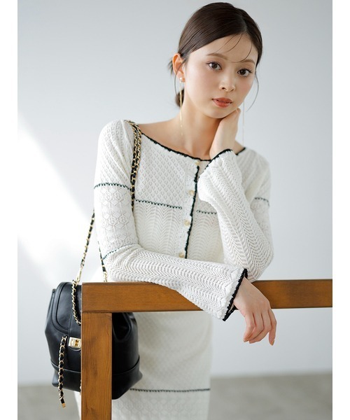 SNIDEL(スナイデル)の「ロングチェーンピアス(ピアス(両耳用)・レディース・A/B・FREE)」の12枚目の写真