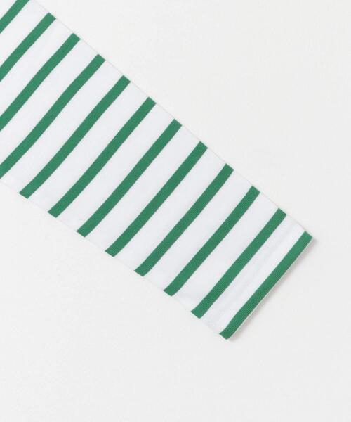 FORK&SPOON（フォークアンドスプーン）の「FORK&SPOON　ボートネックボーダー（Tシャツ/カットソー・レディース・グレー系その他/グリーン系その他/ブルー系その他/イエロー系その他・1/2）」の9枚目の写真