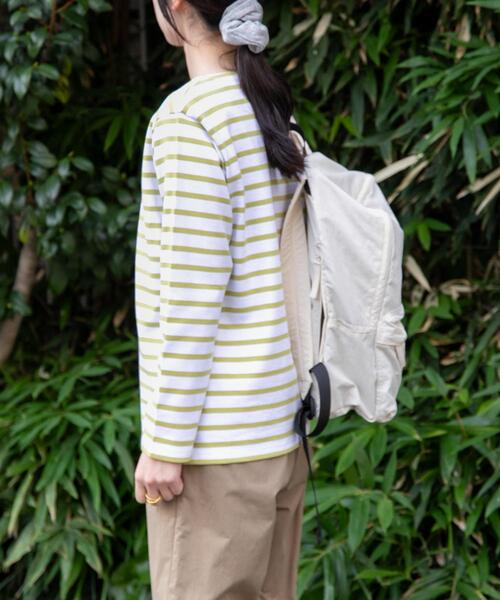 FORK&SPOON（フォークアンドスプーン）の「FORK&SPOON　ボートネックボーダー（Tシャツ/カットソー・レディース・グレー系その他/グリーン系その他/ブルー系その他/イエロー系その他・1/2）」の14枚目の写真