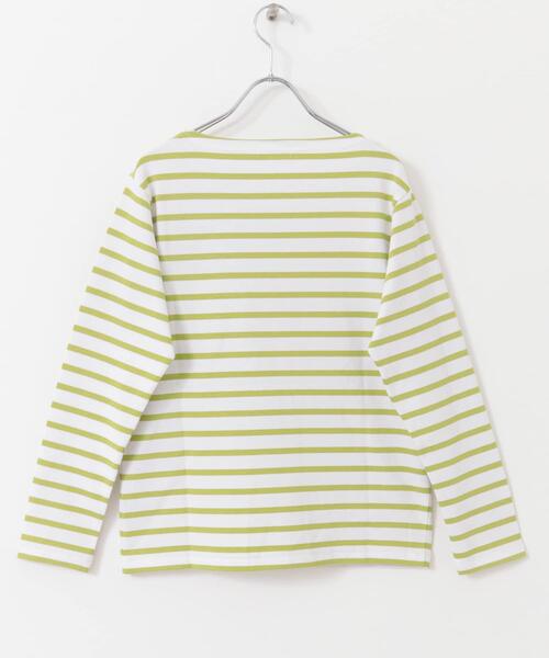 FORK&SPOON（フォークアンドスプーン）の「FORK&SPOON　ボートネックボーダー（Tシャツ/カットソー・レディース・グレー系その他/グリーン系その他/ブルー系その他/イエロー系その他・1/2）」の20枚目の写真