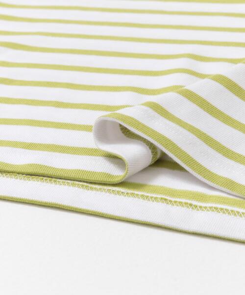 FORK&SPOON（フォークアンドスプーン）の「FORK&SPOON　ボートネックボーダー（Tシャツ/カットソー・レディース・グレー系その他/グリーン系その他/ブルー系その他/イエロー系その他・1/2）」の21枚目の写真