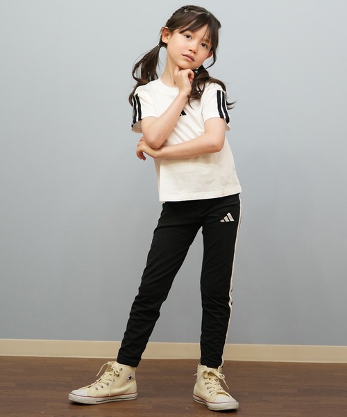 adidas/アディダス K ESS 3ST ﾚｷﾞﾝｽ キッズ KRG76（レギンス