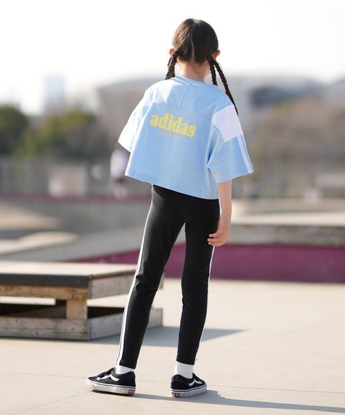 adidas(アディダス)の「adidas/アディダス レギンス キッズ K ESS 3ST KRG76(レギンス/スパッツ・キッズ・ブラック・130cm/140cm/150cm/160cm)」の12枚目の写真