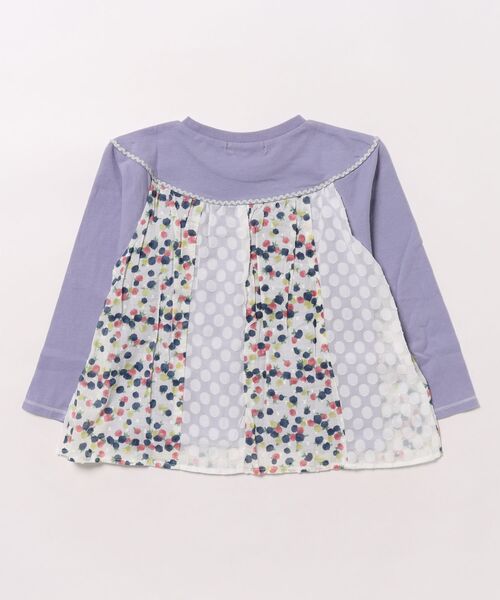 zuppa di zucca（ズッパ デ ズッカ）の「パッチワーク長袖Tシャツ（Tシャツ/カットソー・キッズ・その他・130cm/120cm/110cm）」の2枚目の写真