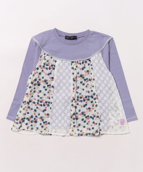 zuppa di zucca（ズッパ デ ズッカ）の「パッチワーク長袖Tシャツ（Tシャツ/カットソー・キッズ・その他・130cm/120cm/110cm）」の3枚目の写真