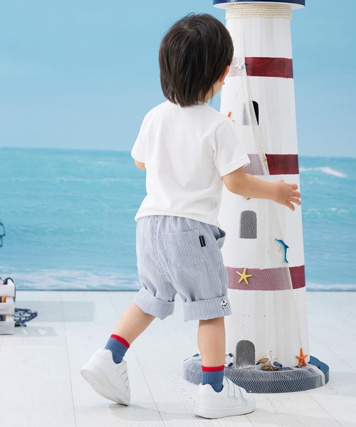 combimini（コンビミニ）の「2wayハーフパンツ（コードレーン）（その他パンツ・キッズ・ブルー・80/90/100/110/120）」の5枚目の写真