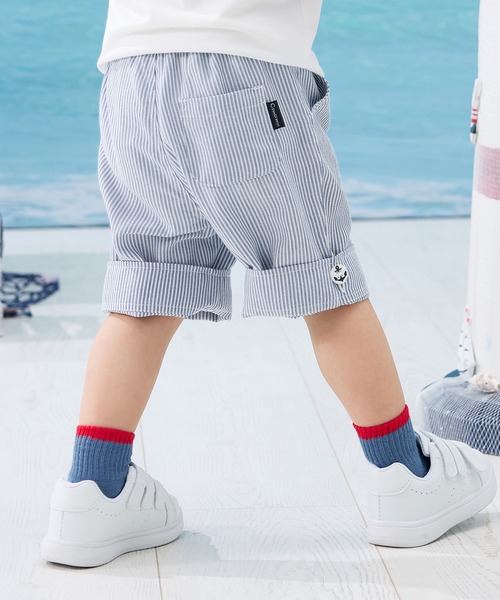 combimini（コンビミニ）の「2wayハーフパンツ（コードレーン）（その他パンツ・キッズ・ブルー・80/90/100/110/120）」の7枚目の写真