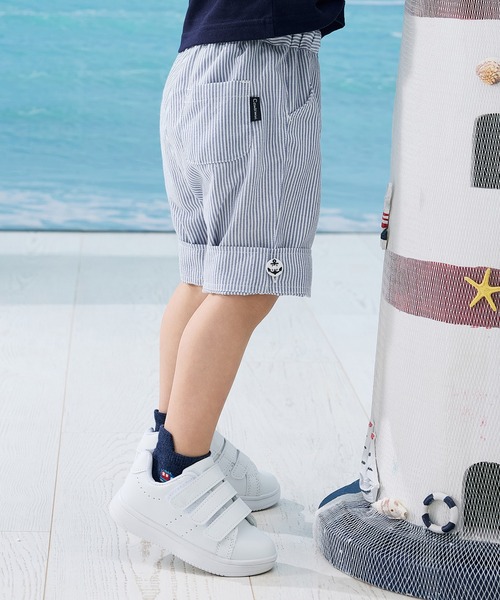 combimini（コンビミニ）の「2wayハーフパンツ（コードレーン）（その他パンツ・キッズ・ブルー・80/90/100/110/120）」の8枚目の写真