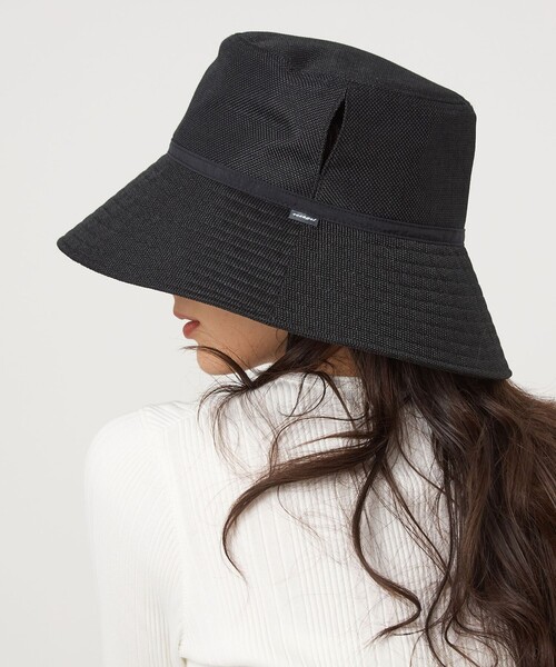 green label relaxing（グリーンレーベルリラクシング）の「【別注】＜コカゲル＞ シートワイド ハット（ハット・レディース・モカ/ナチュラル/ブラック・M/L）」の6枚目の写真