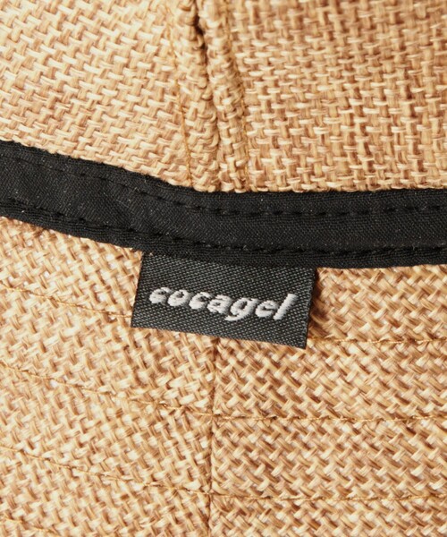 green label relaxing（グリーンレーベルリラクシング）の「【別注】＜コカゲル＞ シートワイド ハット（ハット・レディース・モカ/ナチュラル/ブラック・M/L）」の22枚目の写真