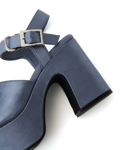 SY UNITED ARROWS(シーユナイテッドアローズ)の「<SY>3ビジューリボン サンダル100●↑(サンダル・レディース・シルバー/ライトブルー/ブラック・25cm/24.5cm/24cm/23.5cm/23cm/22.5cm)」の11枚目の写真