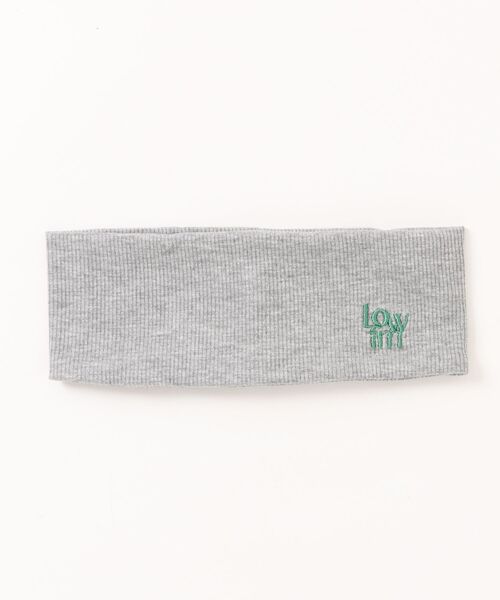 LOWRYS FARM（ローリーズファーム）の「LFターバン 293193（ヘアゴム・レディース・ブラック/グレー・FREE）」の2枚目の写真