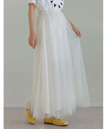 Rirandture】ラッププリーツミディスカート(新品未使用) ラップ