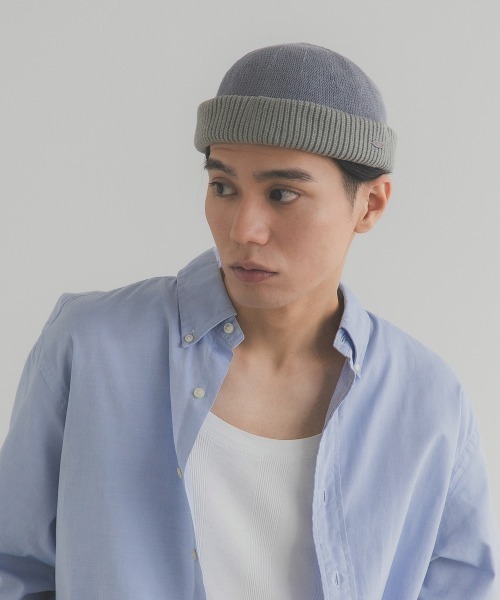 polcadot（ポルカドット）の「LINEN MIX REFRESHING THERMO ROLL CAP/サーモ ロールキャップ（キャップ・メンズ・ブラック/グレー/ベージュ・FREE）」の15枚目の写真