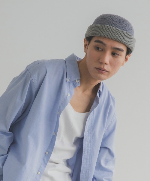 polcadot（ポルカドット）の「LINEN MIX REFRESHING THERMO ROLL CAP/サーモ ロールキャップ（キャップ・メンズ・ブラック/グレー/ベージュ・FREE）」の17枚目の写真