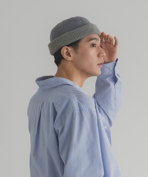 polcadot（ポルカドット）の「LINEN MIX REFRESHING THERMO ROLL CAP/サーモ ロールキャップ（キャップ・メンズ・ブラック/グレー/ベージュ・FREE）」の12枚目の写真