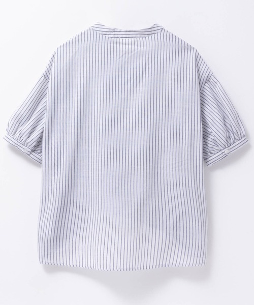 NAVY（ネイビー）の「nAvy 裾タックスキッパーブラウス（シャツ/ブラウス・レディース・オレンジ/ブルー系その他/ホワイト系その他・M/L）」の20枚目の写真