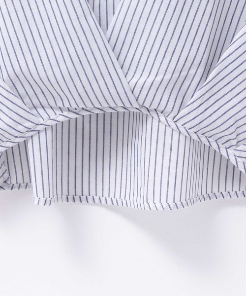NAVY（ネイビー）の「nAvy 裾タックスキッパーブラウス（シャツ/ブラウス・レディース・オレンジ/ブルー系その他/ホワイト系その他・M/L）」の18枚目の写真