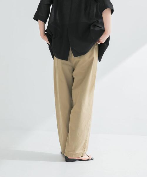 URBAN RESEARCH（アーバンリサーチ）の「『3サイズ展開』チノイージーパンツ（その他パンツ・レディース・オフホワイト/ベージュ・40/38/36）」の6枚目の写真