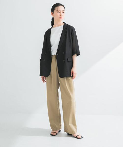 URBAN RESEARCH（アーバンリサーチ）の「『3サイズ展開』チノイージーパンツ（その他パンツ・レディース・オフホワイト/ベージュ・40/38/36）」の10枚目の写真