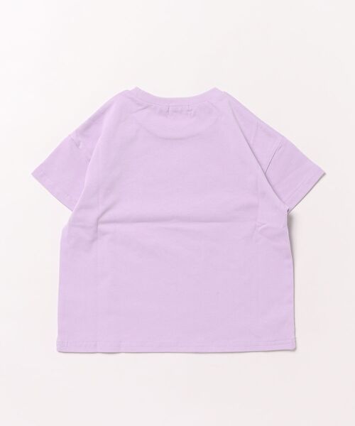 unica(ユニカ)の「ビートベアーphotoT(Tシャツ/カットソー・キッズ・オフホワイト/ライトパープル・S/M/L/XL)」の3枚目の写真