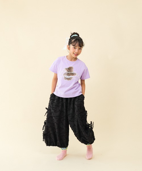 unica(ユニカ)の「ビートベアーphotoT(Tシャツ/カットソー・キッズ・オフホワイト/ライトパープル・S/M/L/XL)」の11枚目の写真