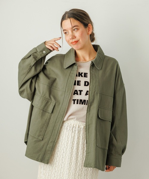 BAYFLOW（ベイフロー）の「[程よい透け感]シアーニットロゴロングスリーブプルオーバー（ニット/セーター・レディース・オフホワイト/シルバーグレー/ネイビー・FREE）」の21枚目の写真