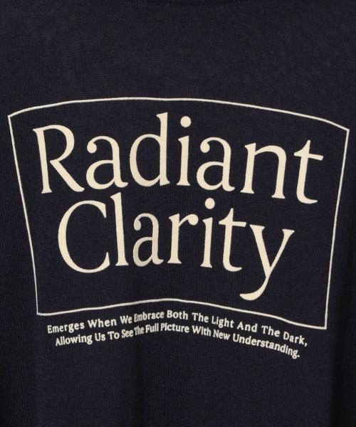 BAYFLOW（ベイフロー）の「[程よい透け感]シアーニットロゴロングスリーブプルオーバー（ニット/セーター・レディース・オフホワイト/シルバーグレー/ネイビー・FREE）」の17枚目の写真