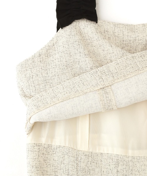 新品未使用 JILLSTUART フリルショルダージャンスカ グレー ジルバイジルスチュアート JILL by JILLSTUART フリルショルダー