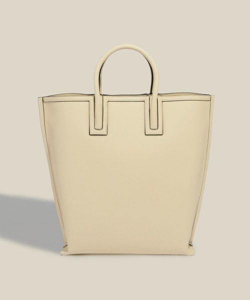 E'POR（エポール）の「【E'POR】Ree BAG Large【通勤】【A4対応】（トートバッグ・レディース・チャコールグレー/ブルー/キナリ/ベージュ/ネイビー/ラベンダー/ライトグレー/モスグリーン/オフホワイト/ピンク系その他2/ベージュ系その他2/ベージュ系その他/ワイン/ブルー系その他4/カーキ/ブラック・FREE）」の4枚目の写真