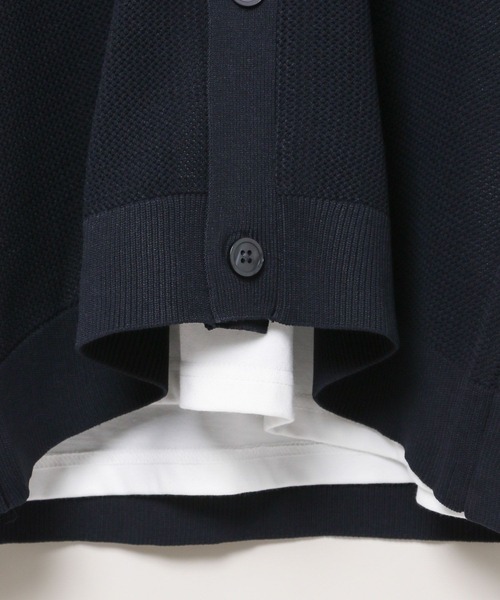 GLOBAL WORK（グローバルワーク）の「トクトク2SETカーデ＊プリントT/323111（カーディガン/ボレロ・メンズ・グリーン/ネイビー/サックスブルー/アイボリー/グレイッシュベージュ・SMALL/MEDIUM/LARGE/X-LARGE）」の14枚目の写真