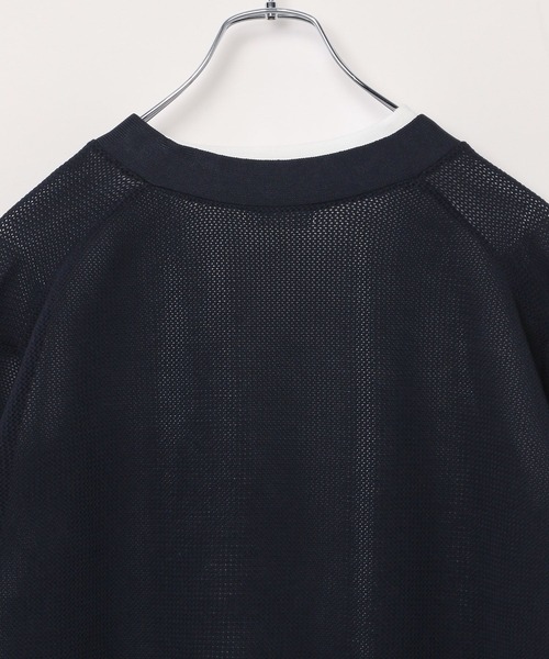 GLOBAL WORK（グローバルワーク）の「トクトク2SETカーデ＊プリントT/323111（カーディガン/ボレロ・メンズ・グリーン/ネイビー/サックスブルー/アイボリー/グレイッシュベージュ・SMALL/MEDIUM/LARGE/X-LARGE）」の15枚目の写真