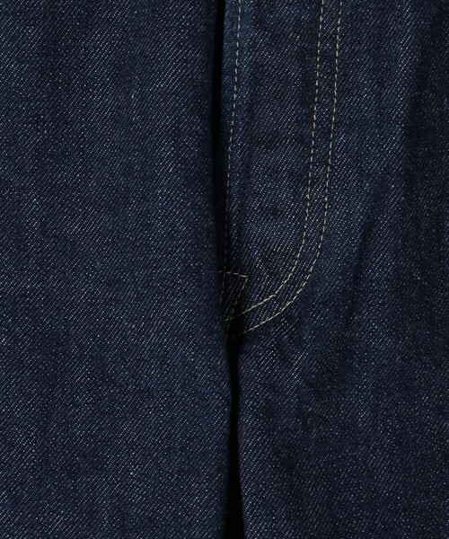 KURO(クロ)の「<KURO> CARVER O/W インディゴ ストレート デニム(デニムパンツ・メンズ・ネイビー・30inch/32inch)」の7枚目の写真