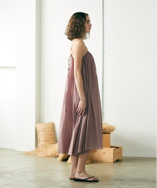 organic cotton 2way camisole dress（ワンピース）｜WALANCE